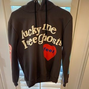 lucky me i see ghosts hoodie